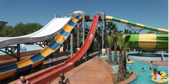 Slides and Wave Pool